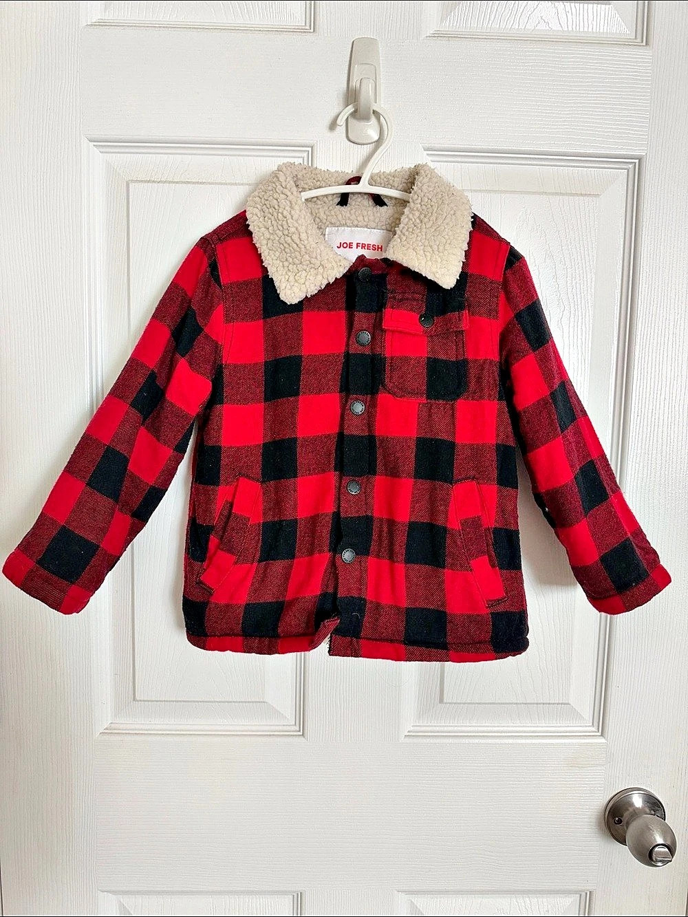 Toddler Buffalo Plaid Jacket | Joe Fresh | 3T